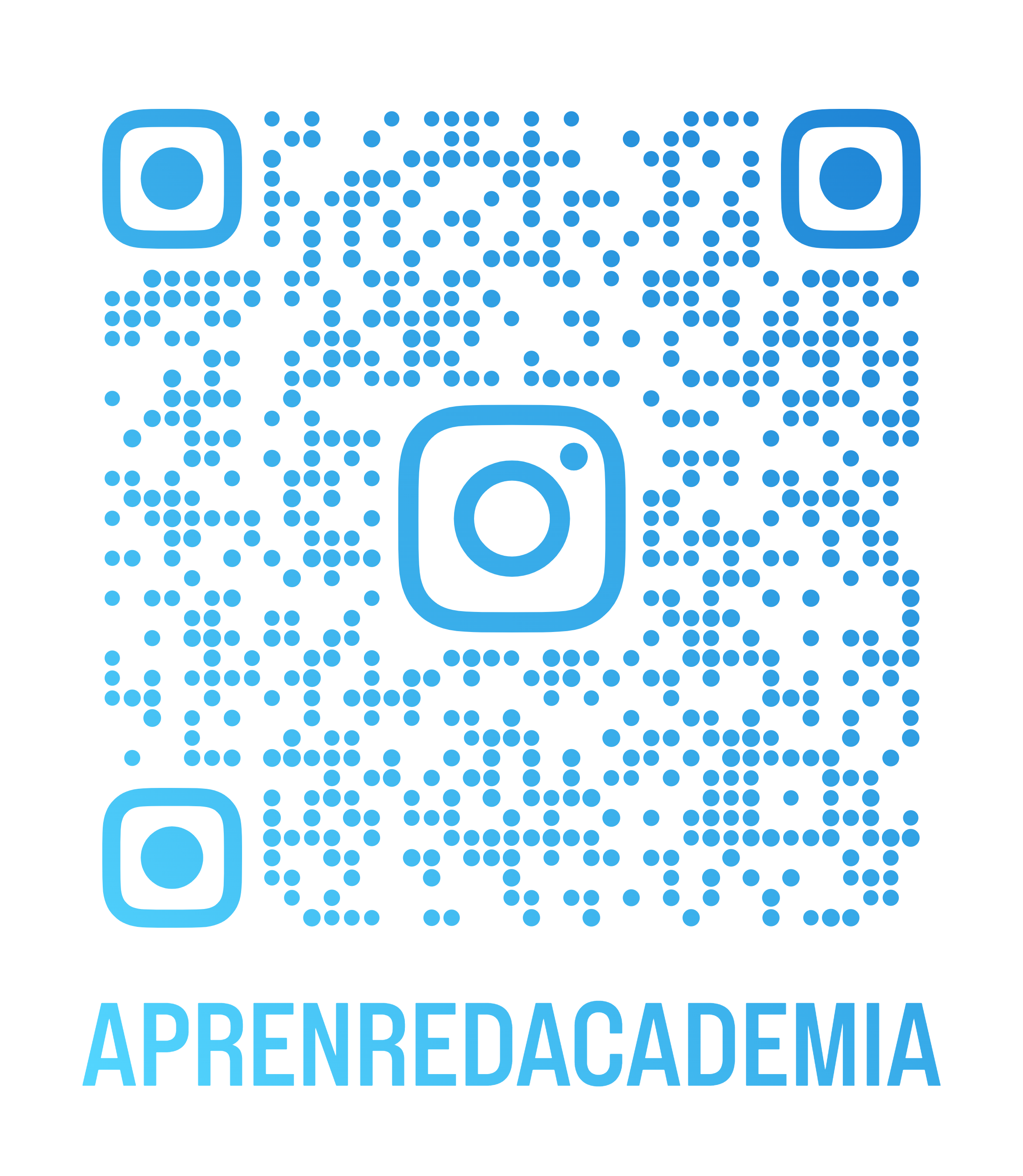 QR Instagram APRENRED